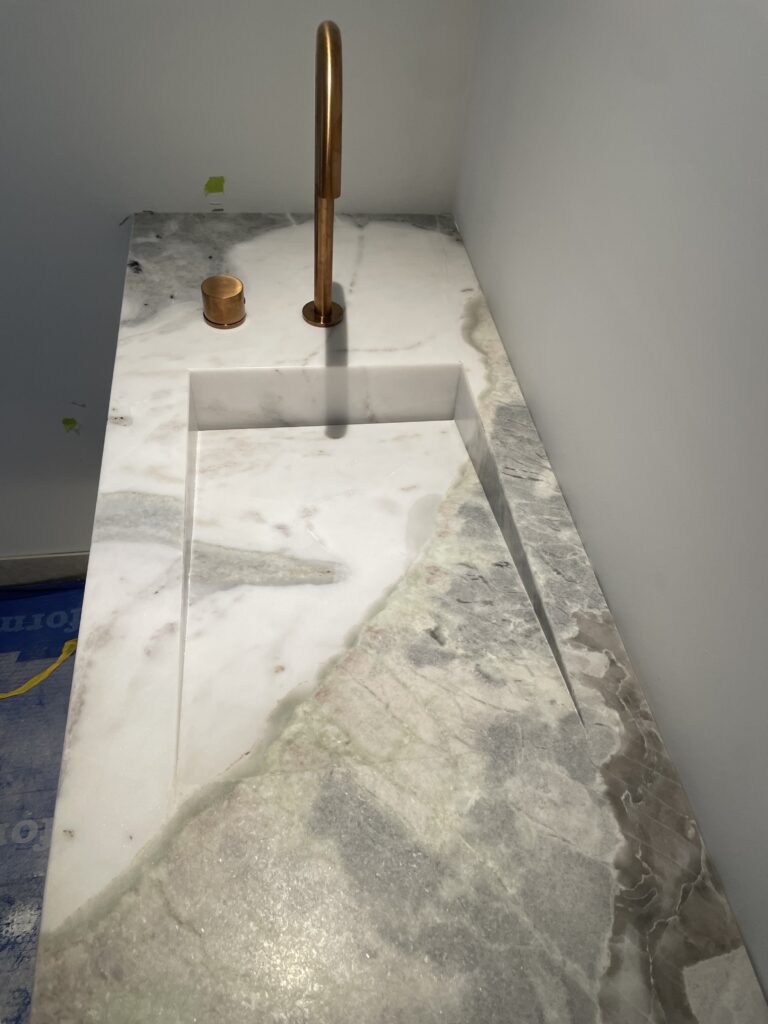 stone custom sink gold coast stone mason